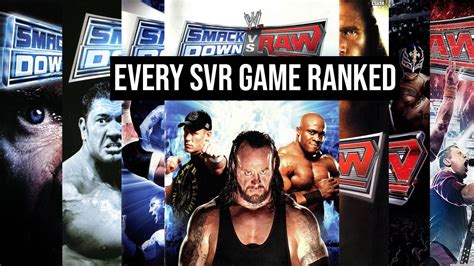 Every Smackdown vs Raw Game Ranked Worst to Best - YouTube