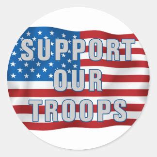 3,000+ Support Our Troops Stickers and Support Our Troops Sticker Designs | Zazzle