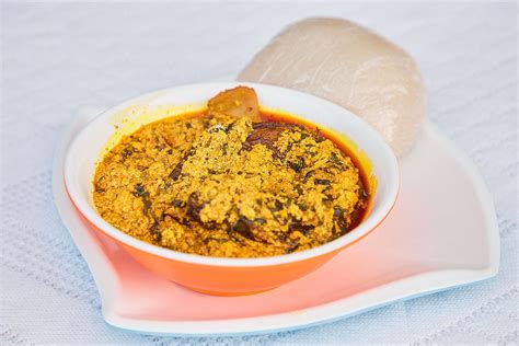 Recipe for Pounded Yam and Egusi Soup: A Delicious Nigerian Delicacy | by Kreifish App | Medium