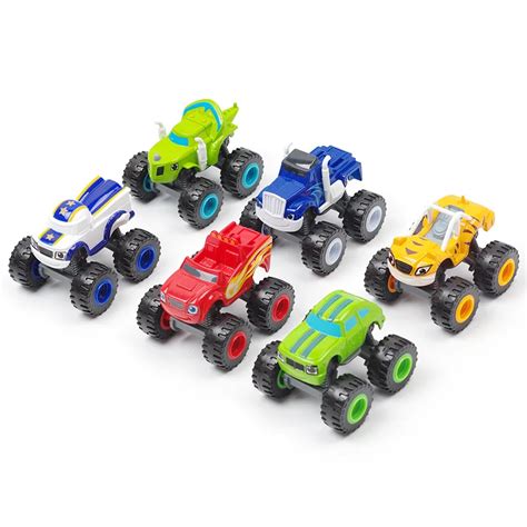 1pcs Blaze Car toys Russian Crusher Truck Vehicles Figure Blaze Toy ...