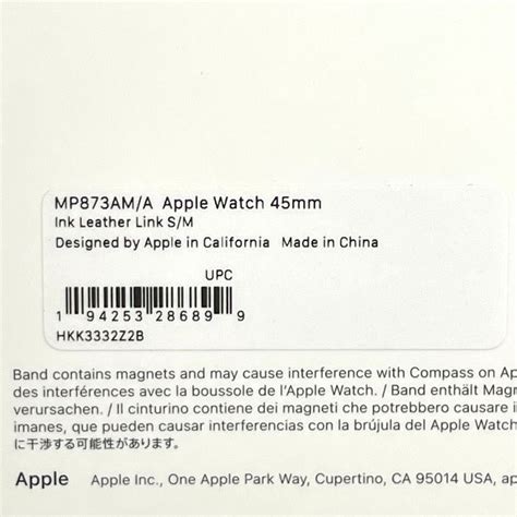 Apple Watch 42mm 44mm 45mm 4 5 6 7 8 9 Ultra SE Leather Link Band - Ink ...