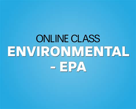 Environmental- EPA – Power Wash Academy