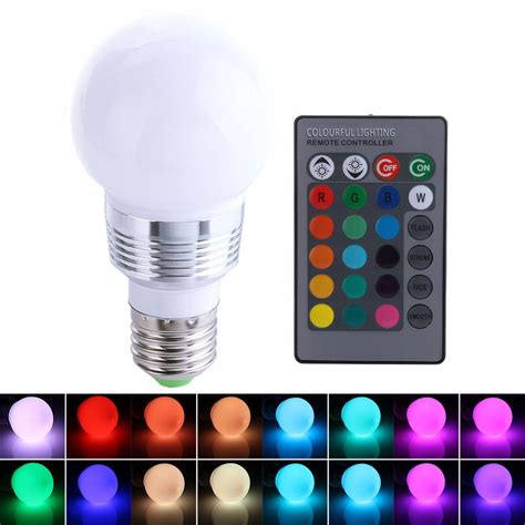 Lampada Led Rgb 5w Rgb Cromoterapia Contol E Conector 5 Pcas - R$ 179 ...