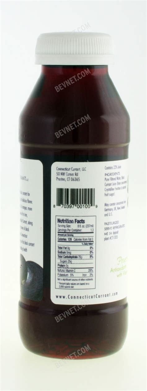 Black Currant | Currant Affair Black Currant Juice | BevNET.com Product ...