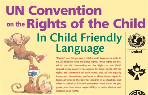 UN Convention on the Rights of the Child in Child Friendly Language | Declaration of human ...