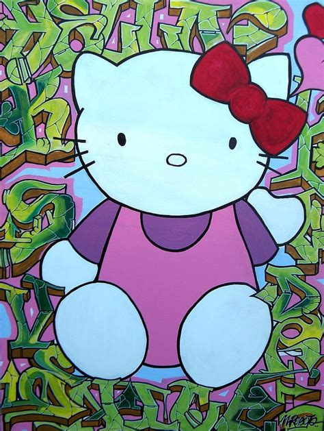 Hello Kitty Graffiti