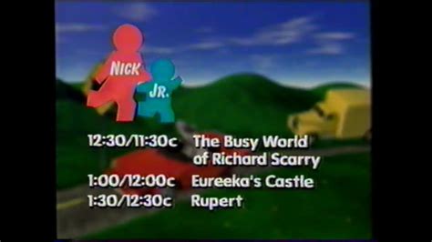 Nick Jr Coming Up Next Bumper (1995) - YouTube