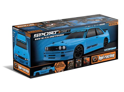 HPI NEW!! SPORT 3 DRIFT BMW M3 E30 DRIFTWORKS - Treasure Island Group ...