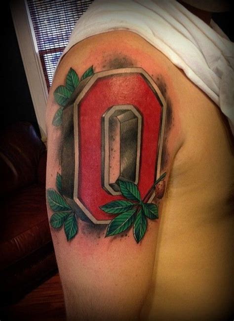 BLOCK O IN AMAZING DETAIL — OSU BUCKEYE TATTOO (With images) | Ohio state tattoos, State tattoos ...