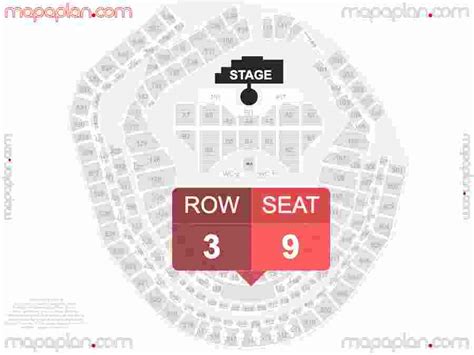 New York Citi Field detailed interactive seating chart with seat & row numbers - MapaPlan.com