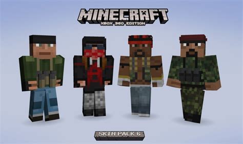 Co-Optimus - Screens - Skin Pack 6 DLC is Now Available in Minecraft ...