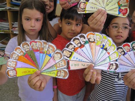 La clase de reli en mi cole: ABANICO DE LOS APÓSTOLES