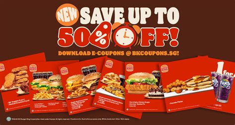 Checkin.sg: Burger King: Save up to 50% off with e-coupons