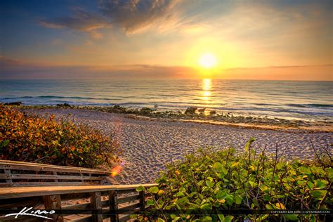 East Coast Sunrise from Carlin Park Jupiter Florida