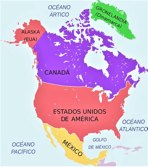 8 Ideas De America Del Norte Mapa America Del Norte Mapa Mapa De ...