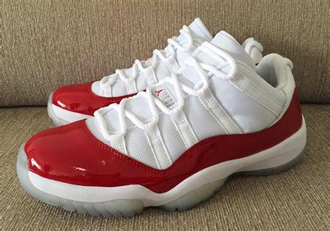 Jordan 11 Low "Varsity Red" - 2016 Release | SneakerNews.com