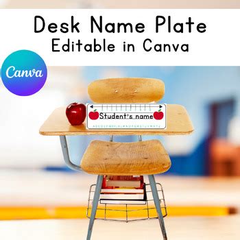 Editable Desk Name Tags, Back To School, Primary, Early Childhood by ...