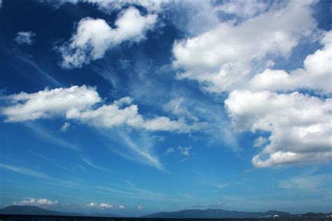 Free photo: Cloudy blue sky - Blue, Clouds, Cloudy - Free Download - Jooinn