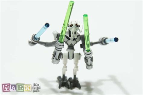 NEW Star Wars Lego General Grievous Mini Figure Minifig with 4 Light ...