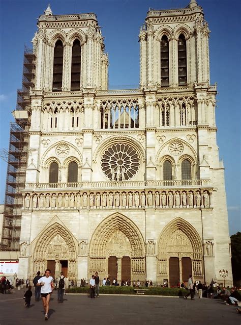 Elegant Gothic Architecture, Notre Dame Cathedral, Paris, … | Flickr