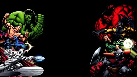 red hulk vs green hulk and friends | Zoom Comics - Daily Comic Book ...