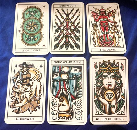 Tarot Cards Strength Tattoo