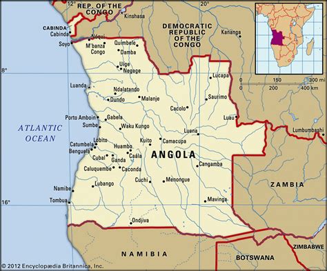 Geografía de Angola: generalidades | La guía de Geografía