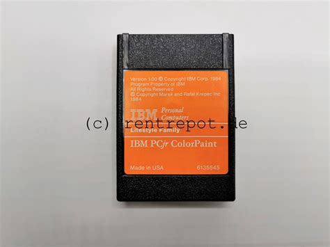 Cartridges für den IBM PCjr (Teil 1) – rentrepot.de