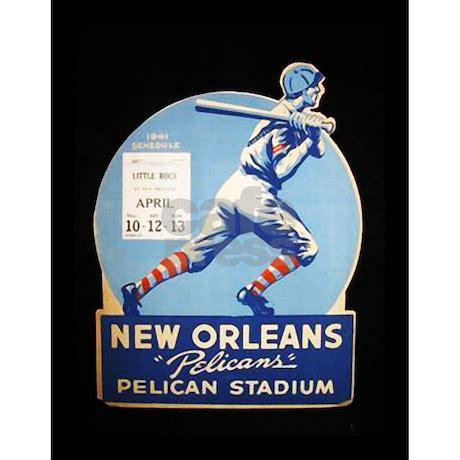 1941 ~ New Orleans Pelicans Baseball Jersey by mrlake