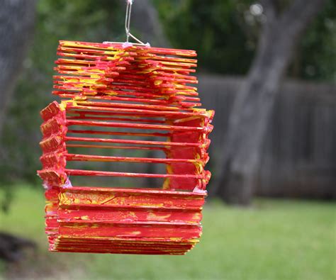 Popsicle Stick Birdhouse : 8 Steps (with Pictures) - Instructables