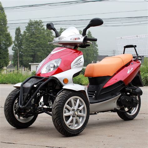 Buy Three-Wheel 50cc Trike Scooter Tricycle California Legal - DF50TKA ...