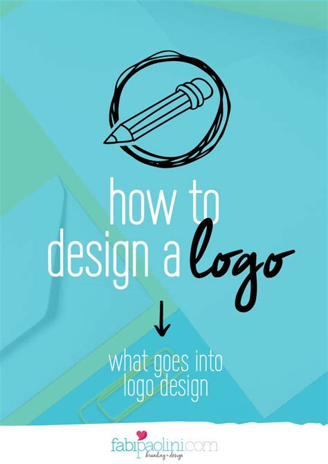 How to Design a Logo | Fabi Paolini | Branding + Design | Logo design ...