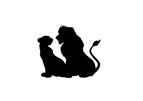 Disney Nala and Simba Decal Lion King Decal Disney Simba - Etsy