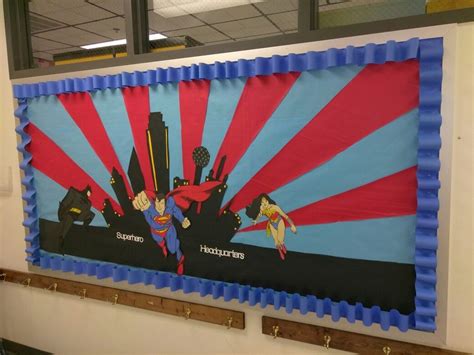 Superhero bulletin board | Superhero classroom theme, Superhero bulletin boards, Superhero classroom