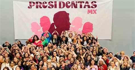 PresidentasMx se reunieron con Clara Brugada en CDMX