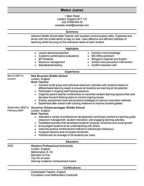 Best Teacher Resume Example | LiveCareer