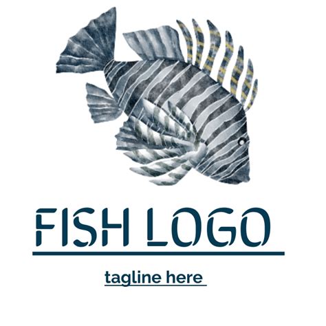 Fish logo Template | PosterMyWall