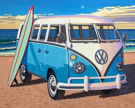 What Jane Saw | Bus art, Vw art, Vintage vw bus