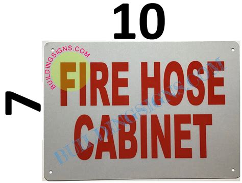 HPD SIGNS: FIRE HOSE CABINET SIGN (ALUMINUM SIGNS FOR USE IN NYC) | DOB ...