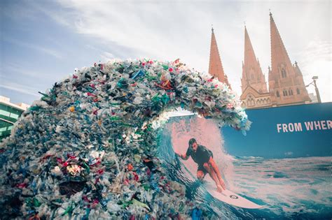 World Oceans Day Installation Shows 1,580kg Plastic Waste Dumped in Australia's Oceans Every ...