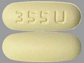 355u Capsule/Oblong Pill Images - Pill Identifier - Drugs.com