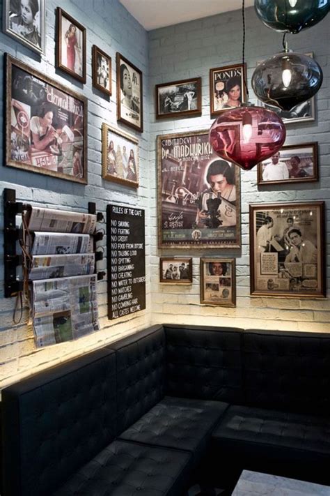 Dishoom – An Irani style Bombay cafe | Bar design restaurant, Cafe interior design, Cafe decor