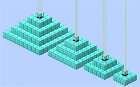 How to set up a beacon in Minecraft