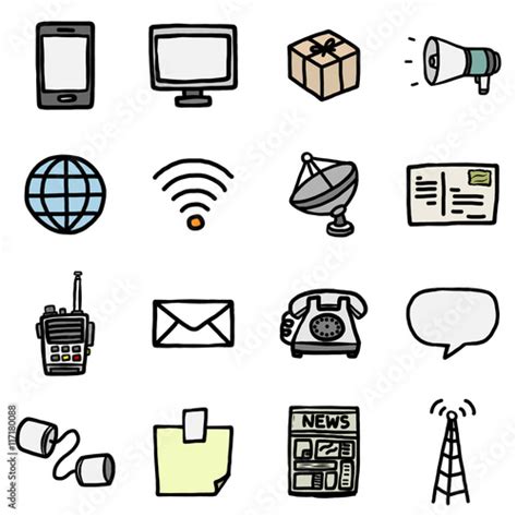 Communication Clipart Black And White