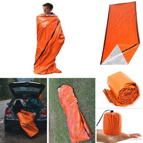 Emergency Blanket Sleeping Bag Thermal Waterproof For Outdoor Survival ...