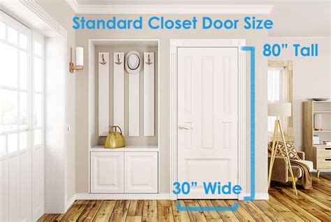 Closet Door Sizes (Most Popular Dimensions) - Designing Idea