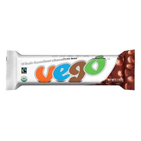 Vego Chocolate Bar Whole Hazelnut 5.3 Oz, Case of 20 - 5.3 OZ each - Kroger