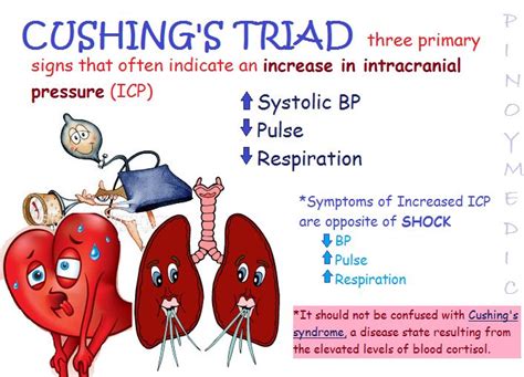 Cushing's Triad | Sjuksköterskor, Medicinsk utbildning, Sjuksköterska