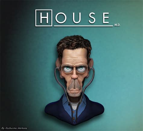 Dr House - cartoon - ZBrushCentral