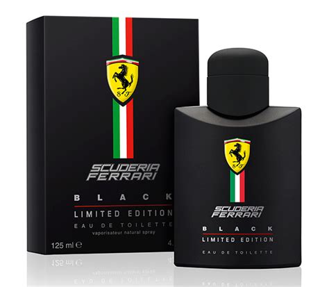 Scuderia Ferrari Black Limited Edition Ferrari cologne - a fragrance ...